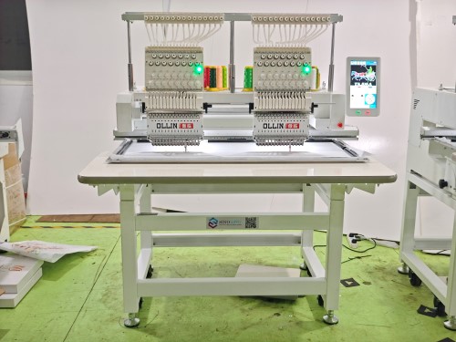 2 Head Embroidery Machine