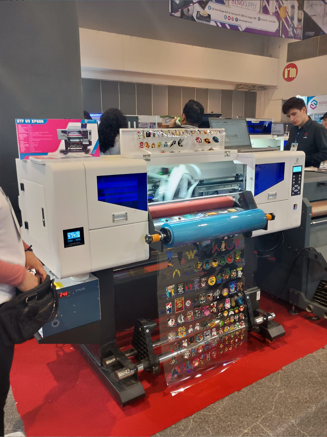 Banner printing machine