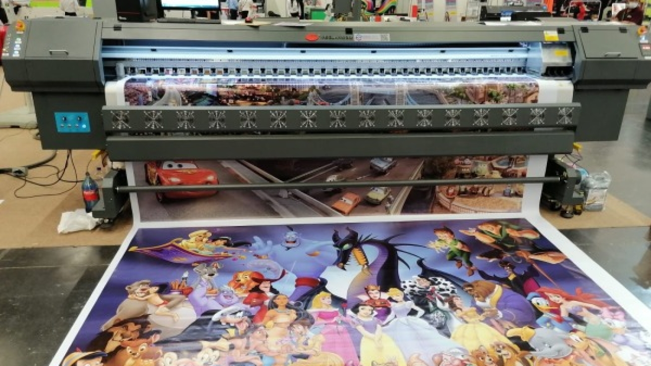 eco solvent printing machine